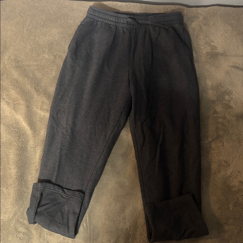 Medium Fleece Gray Sweatpants